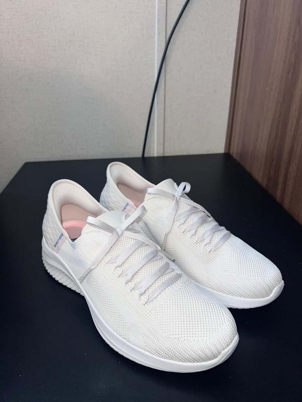 Skechers Hands Free Slip-ins Ultra Flex 3.0 Brilliant Path Women's Sneaker White